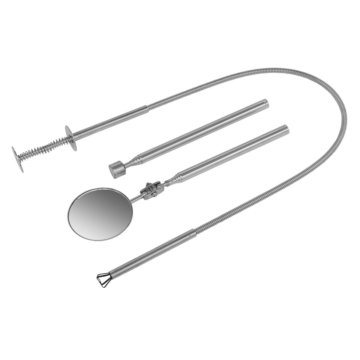 Seigen by Sealey Magnetic Pick-Up, Flexible Claw & Inspection Tool Set 3pc S0949