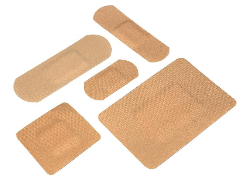 Scan Assorted Hypoallergenic Fabric Plasters 120