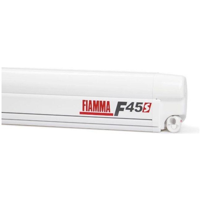Fiamma F45 S Winch Awning Wind Out 400 Polar White Case Evergreen Fabric
