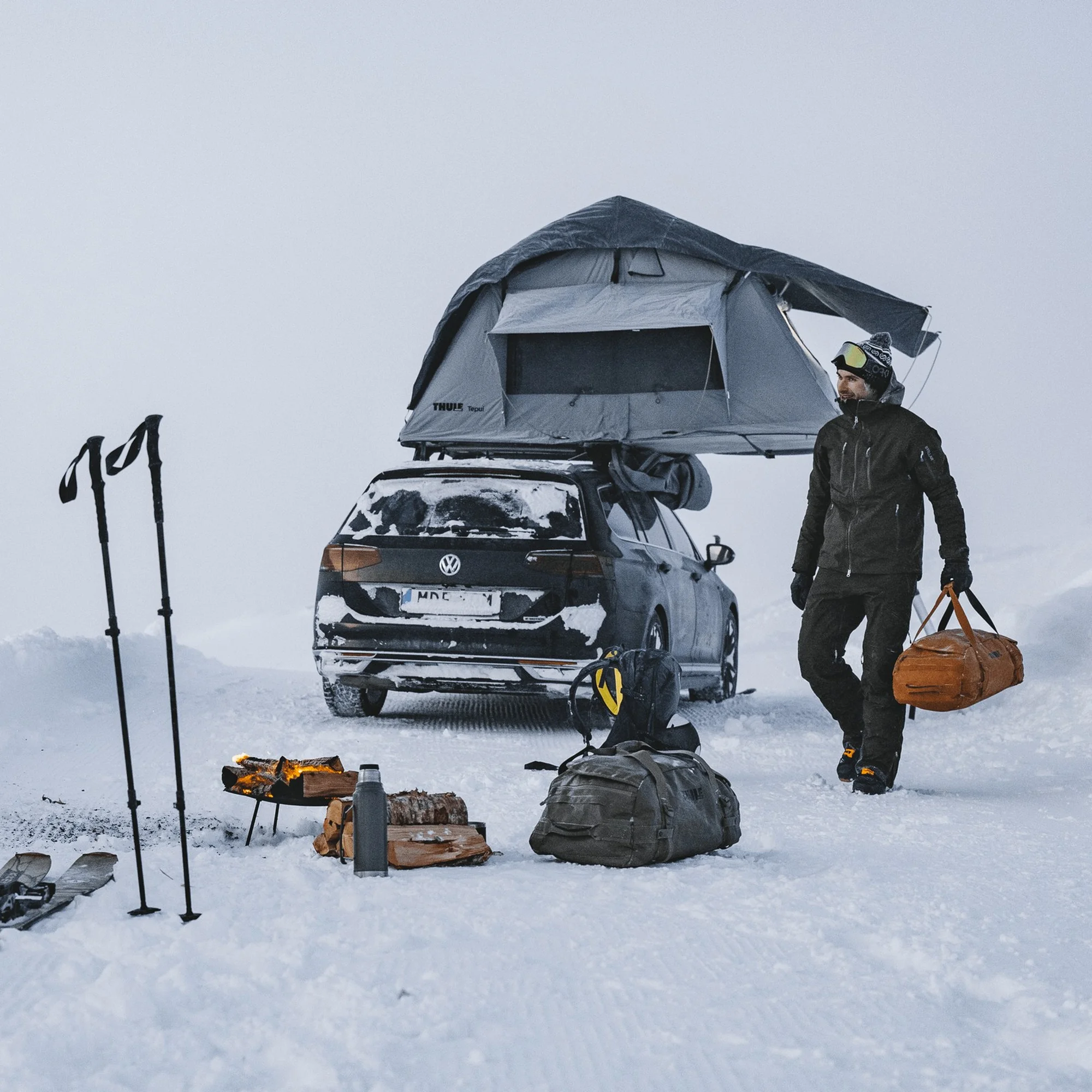 Thule Kukenam Rooftop Tent 54kg Weather-Resistant Soft Shell