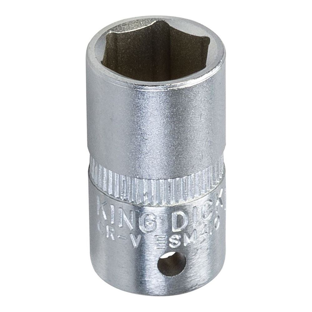 King Dick Socket SD 1/4" Metric 6pt 10mm