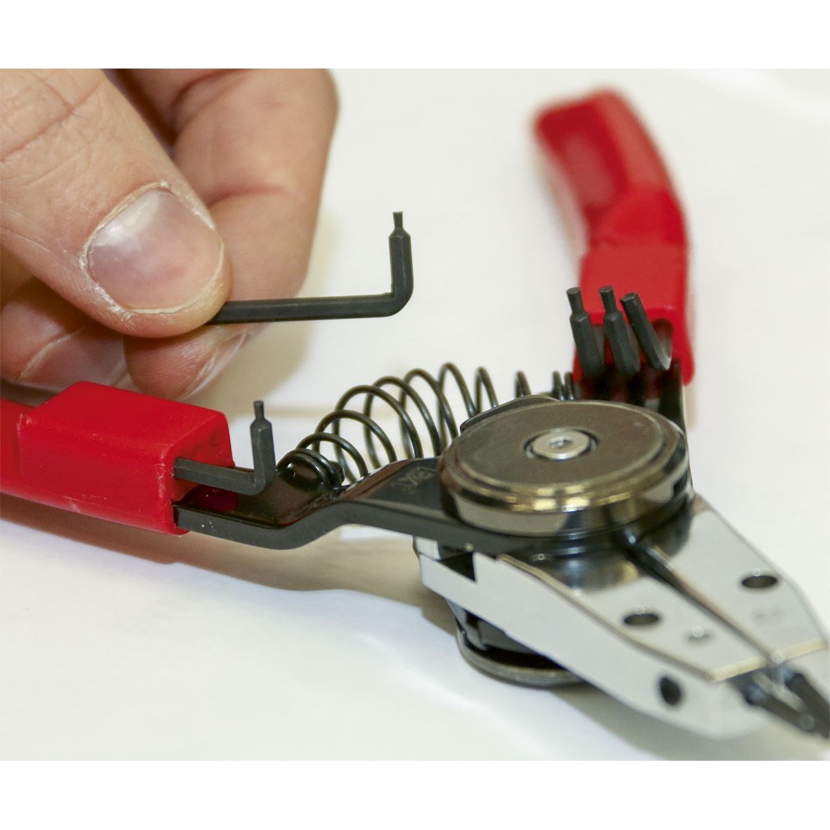 Sealey Circlip Pliers Set Internal/External Quick Change