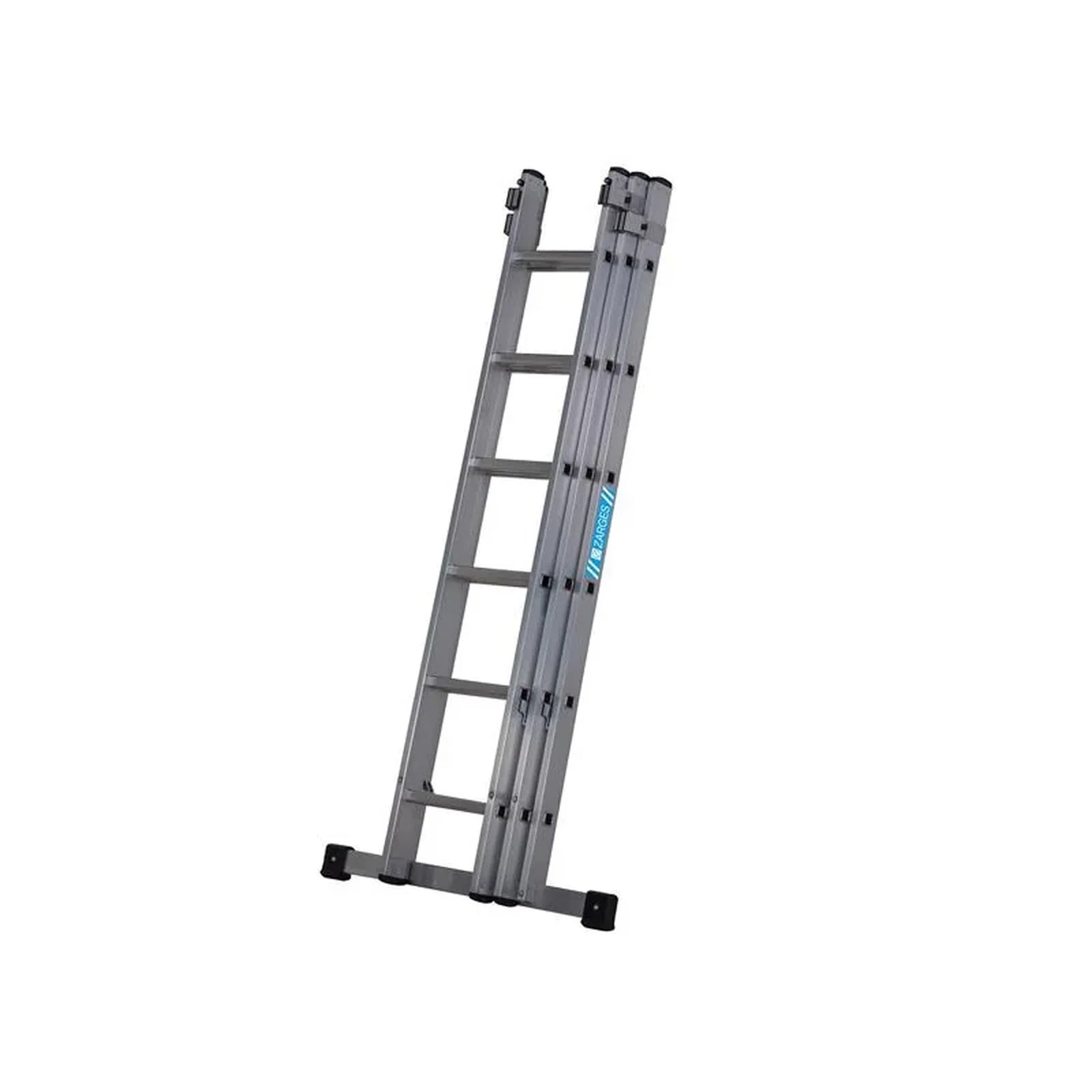 Zarges Everest Square-Rung Extension Ladder 3-Part 3 x 6 - 403626