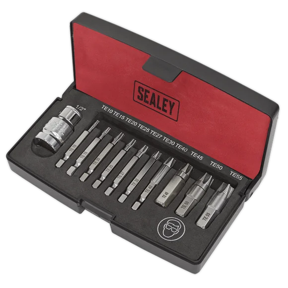Sealey TRX-Star* Fitting Extractor Set 11pc AK756T