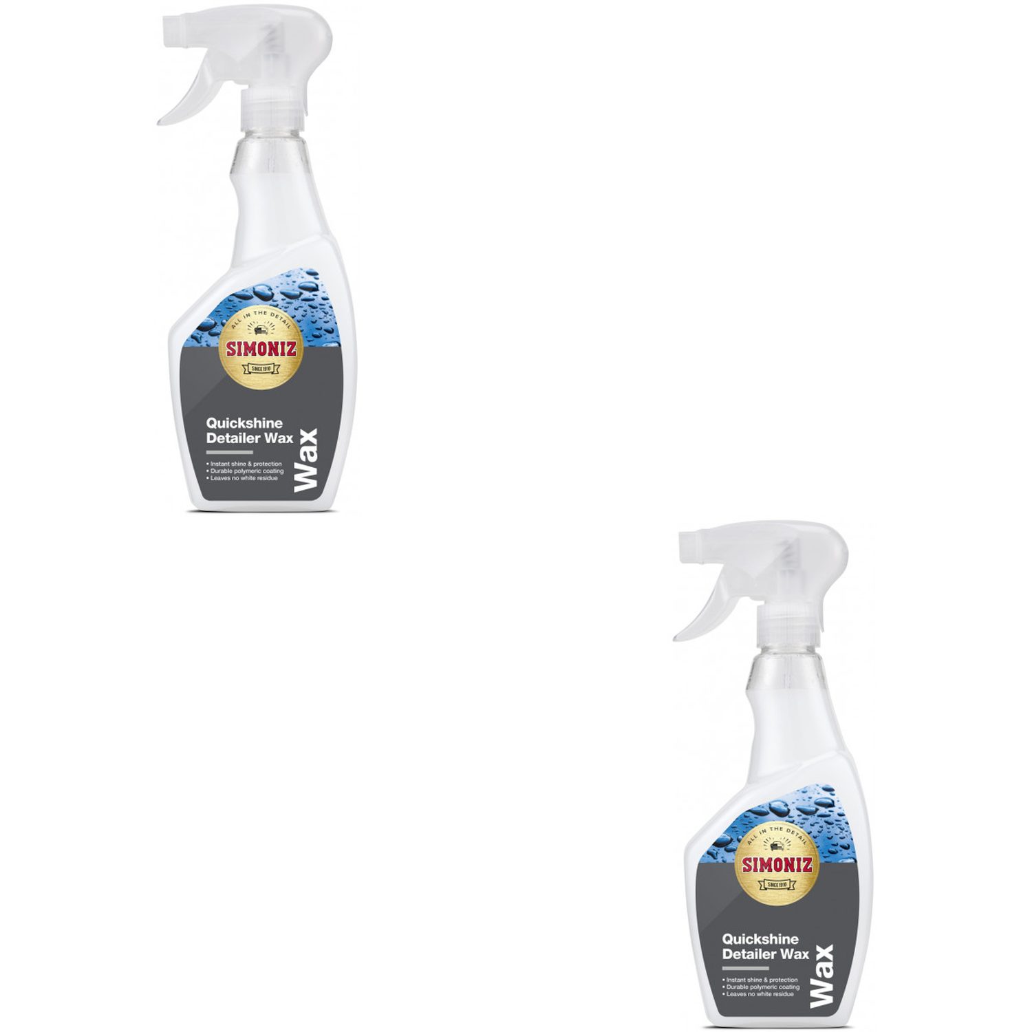 Simoniz Quickshine Detailer 500ml - Instant Shine & Protection