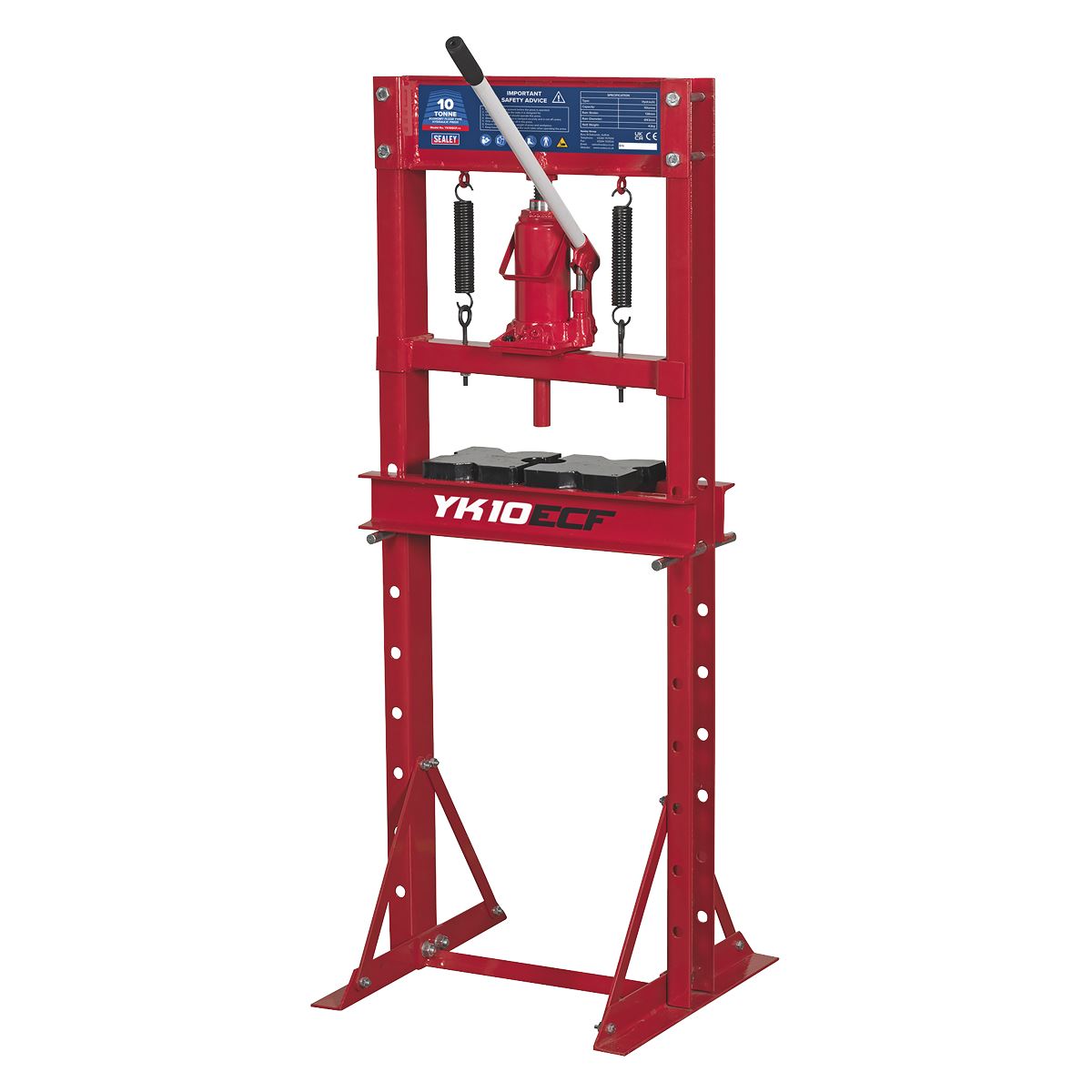 Sealey Hydraulic Press 10tonne Economy Floor Type YK10ECF