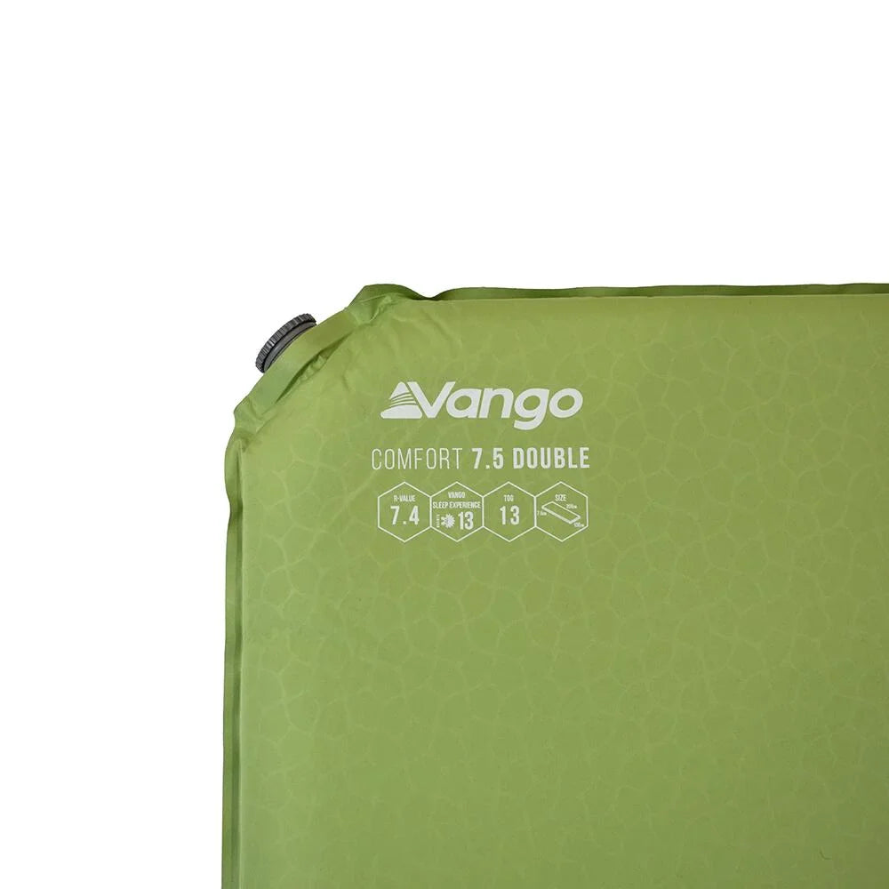 Vango Comfort 7.5 Double 7.5 Double Herbal Self Inflating Sleep Mat