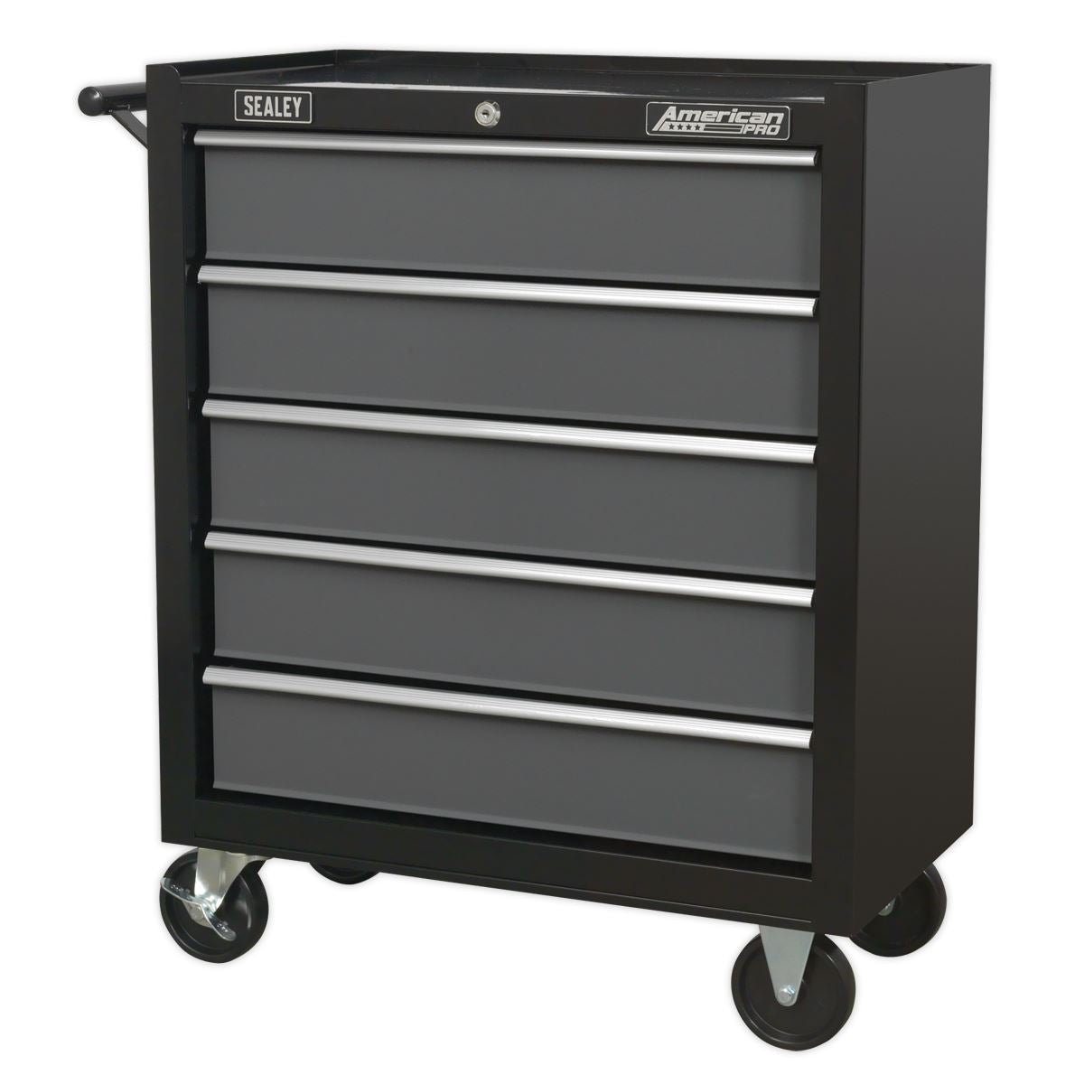 Sealey Rollcab 5 Drawer with Ball-Bearing Slides Black/Grey AP2505B