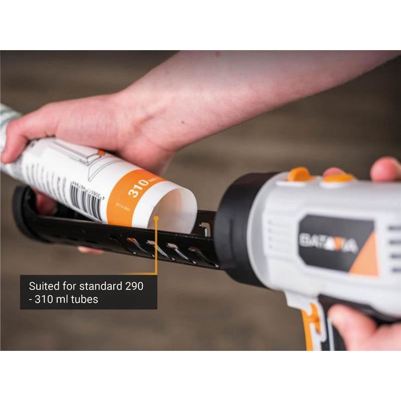 Batavia MAXXPUSH Caulking Gun with LED Light 6V (AA Batteries)