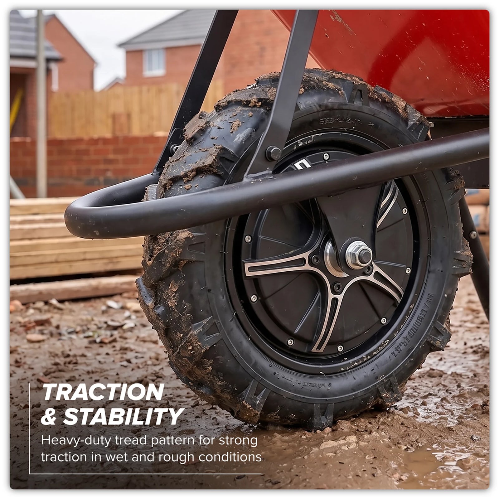 Sealey Electric Wheelbarrow WBR150E 150kg Capacity