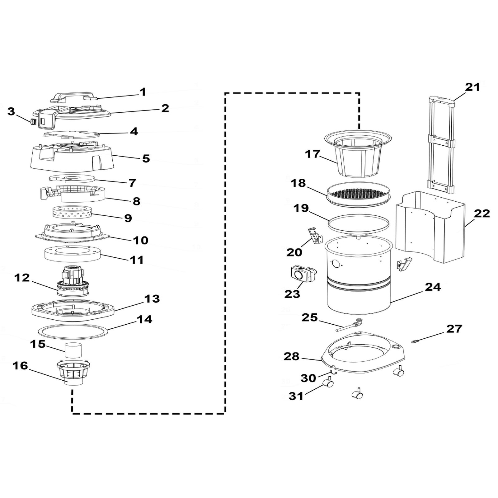 Sealey Float Cage VSWB30-16