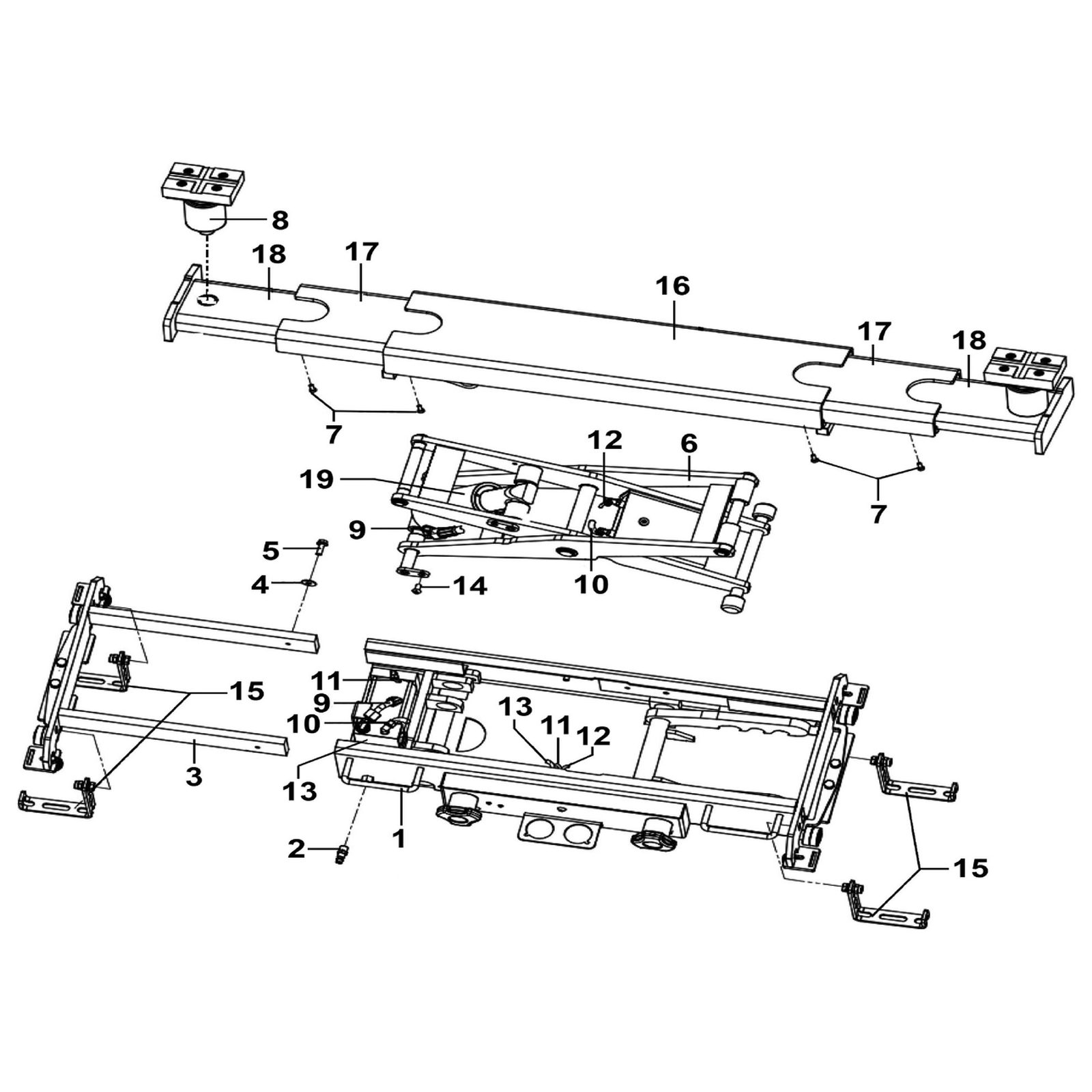 Sealey Roller Assembly FUSN-L01B0065