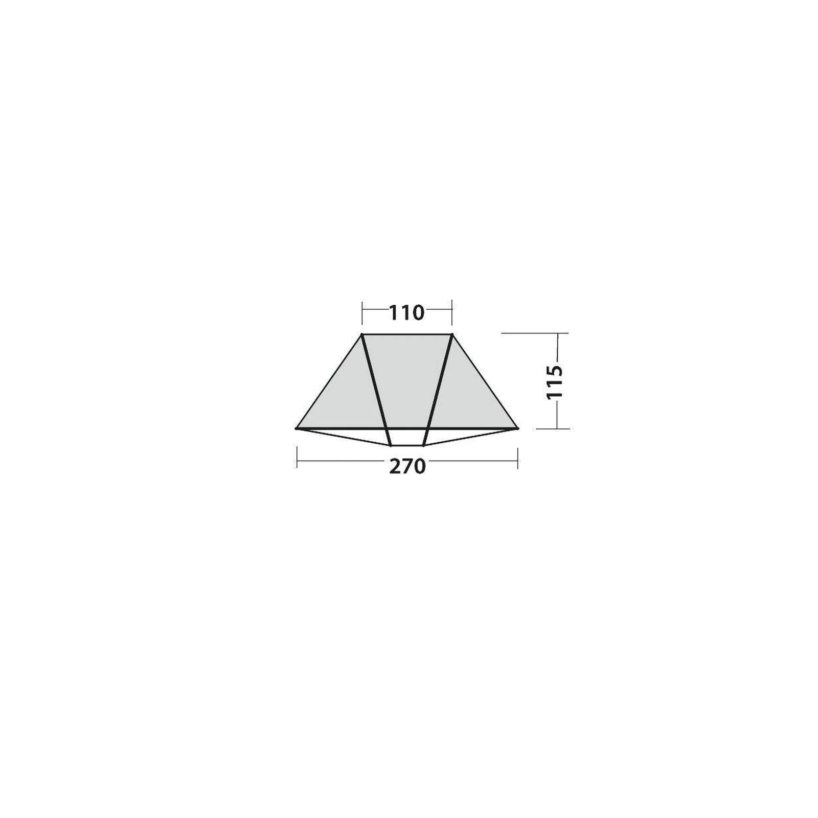 Easy Camp Beach Tent 120429 +50 UV Protection