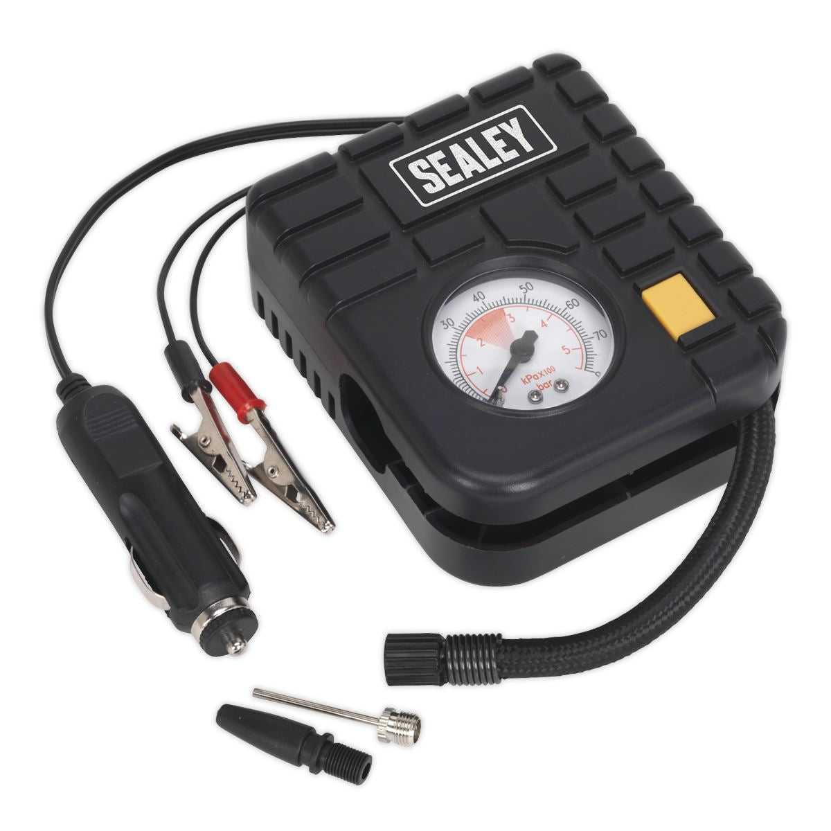 Sealey Micro Air Compressor with Worklight 12V MS163