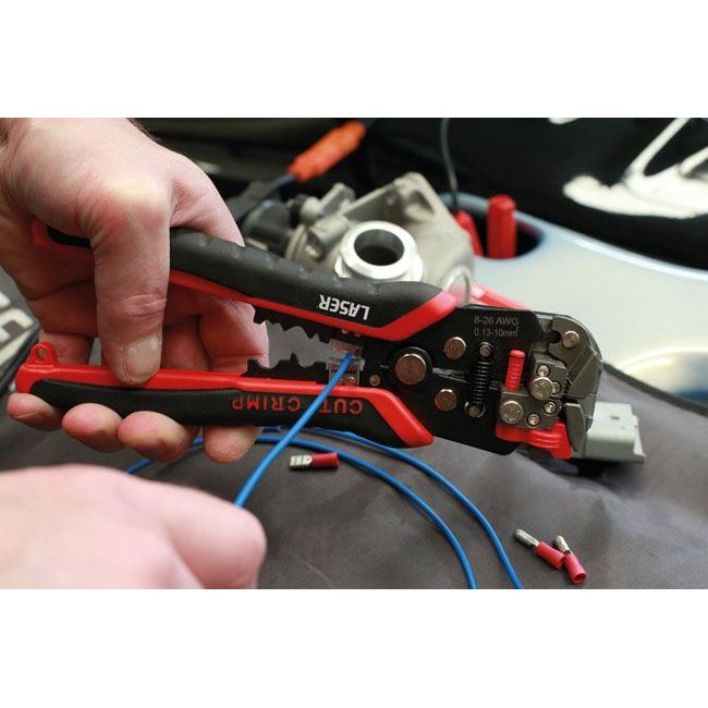 Laser Automatic Wire Stripper With Voltage Detector 7729