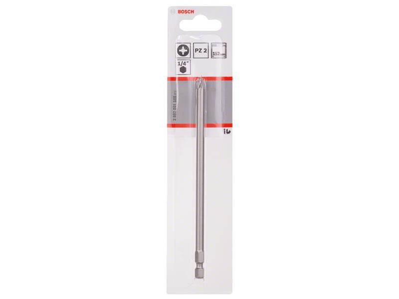 Bosch Powertool Accessories Extra Hard Screwdriver Bit PZ2 x 152mm