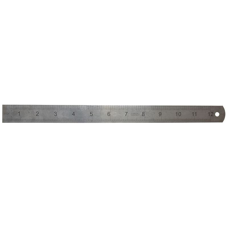 Fisher F112ME Steel Rule 300mm / 12in