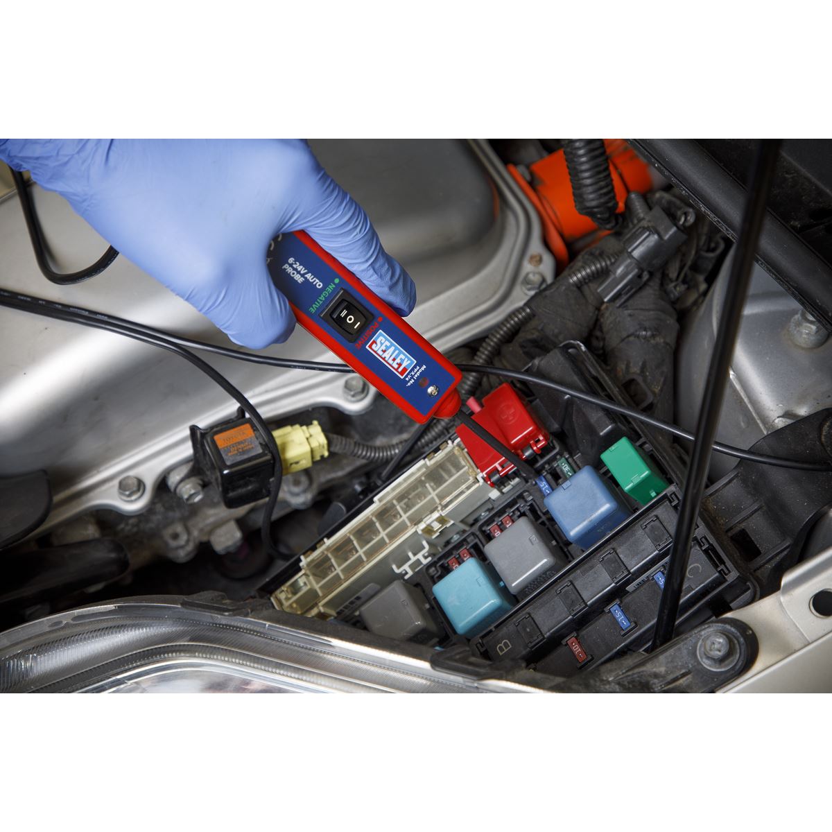 Sealey 6-24V Automotive Probe Plus Circuit Electrical Tester Power Alarm
