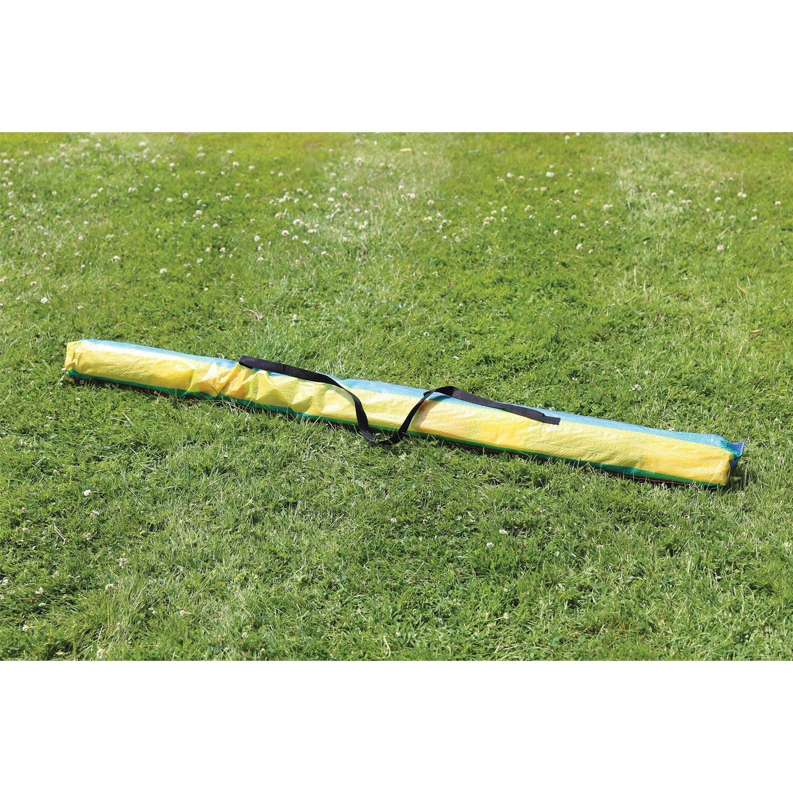 8 Pole Multicoloured Polythene Windbreak 1446