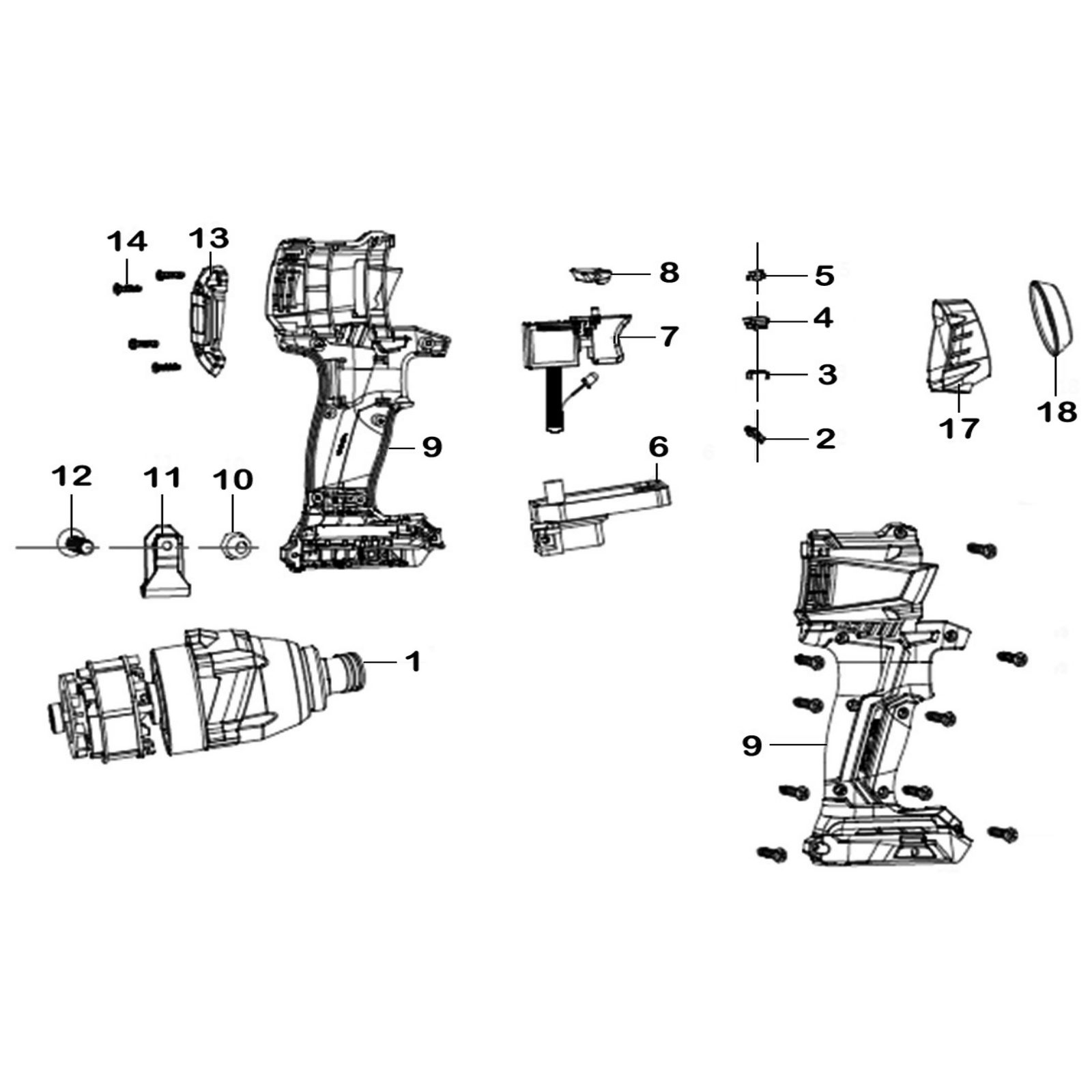 Sealey Gearbox CP20VIWX.01