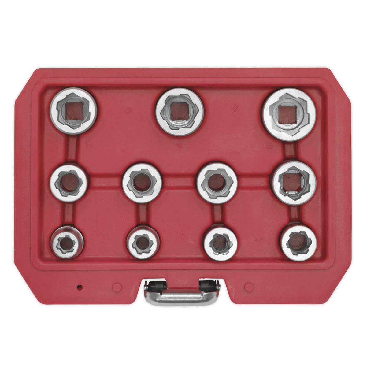 Bolt Extractor Socket Set 11Pc 3/8Inchsq Drive Metric