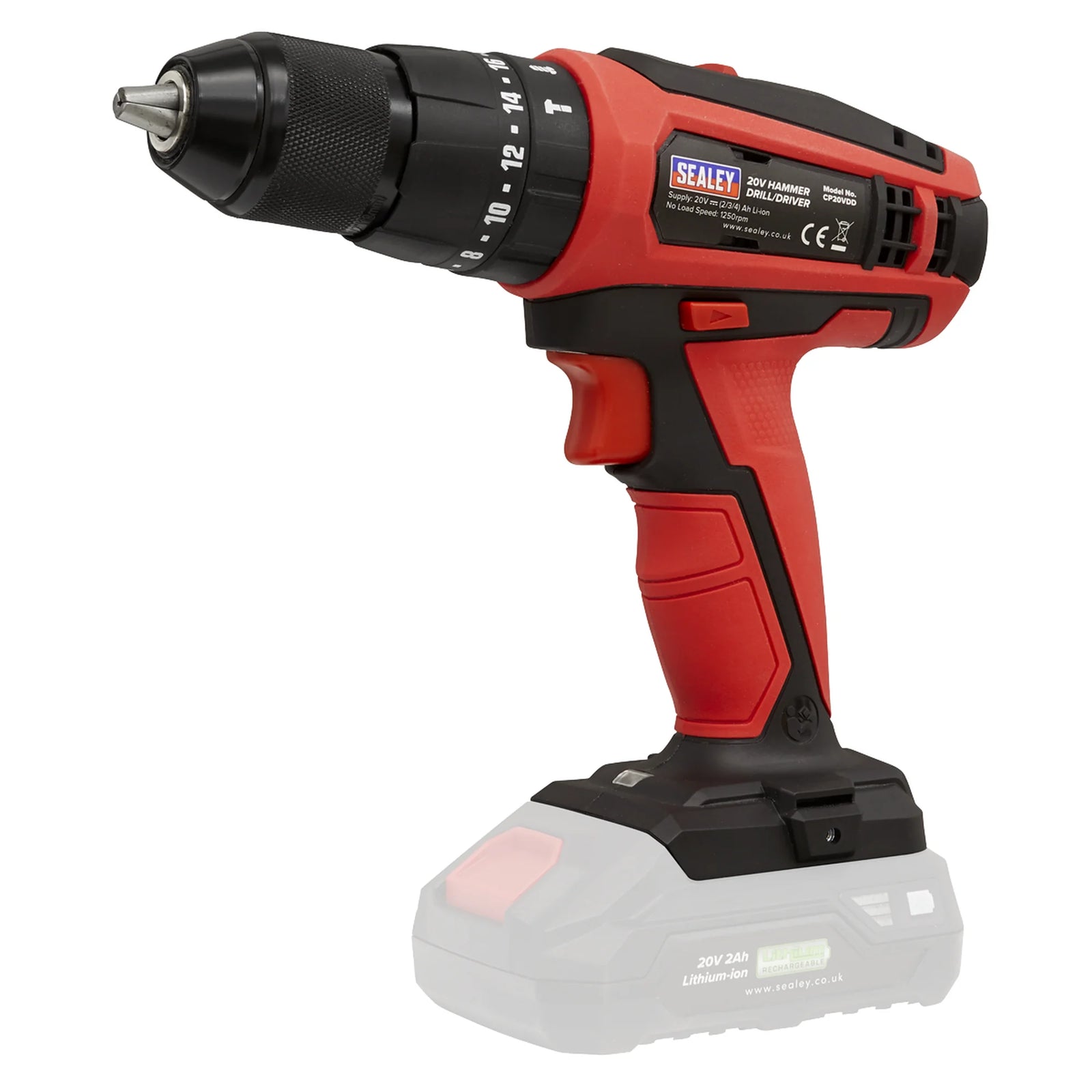Sealey Cordless Power Tool Kit 20V - 3 Tools & 2 Batteries
