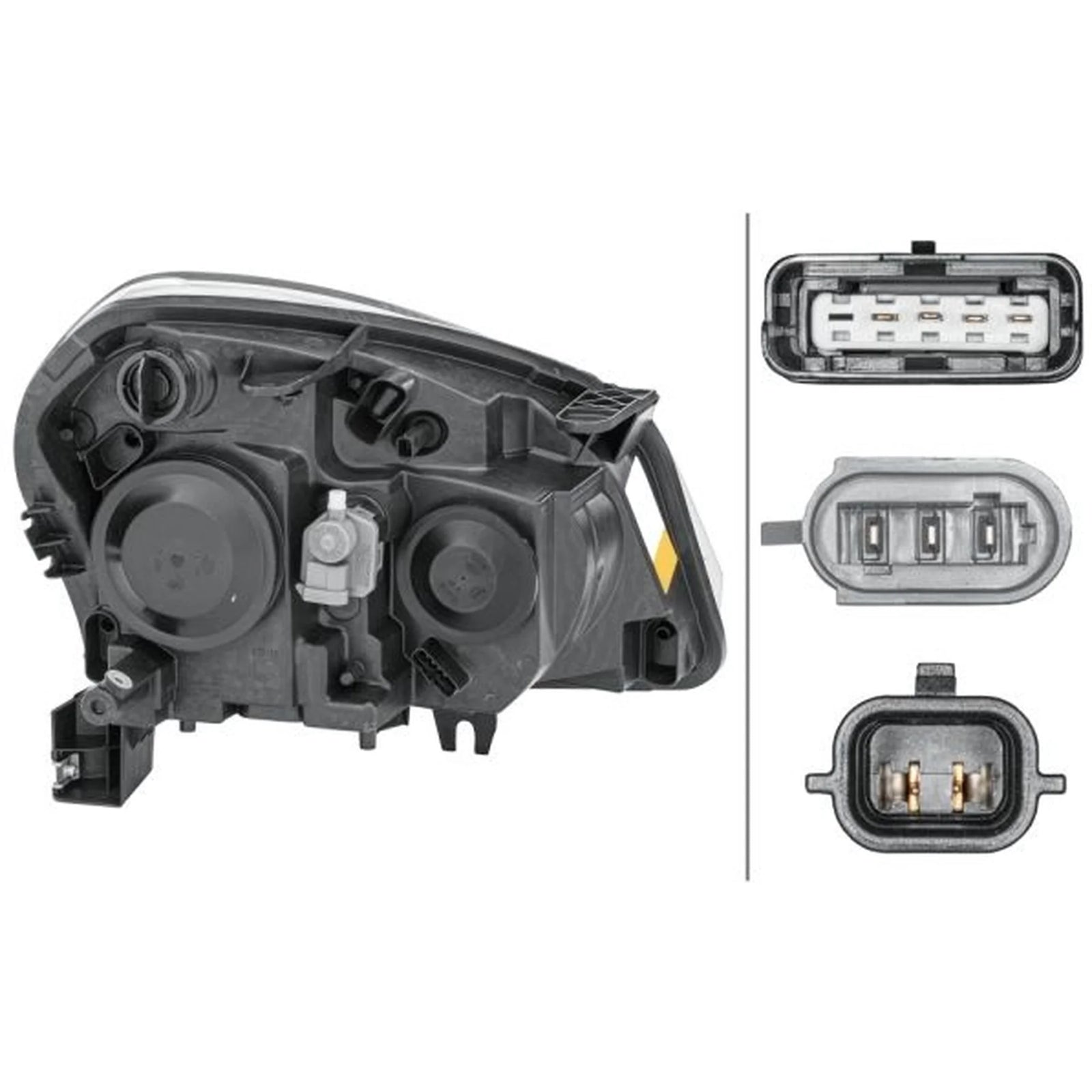 Hella Headlight Headlamp PY21W Left 1EF 238 042-011
