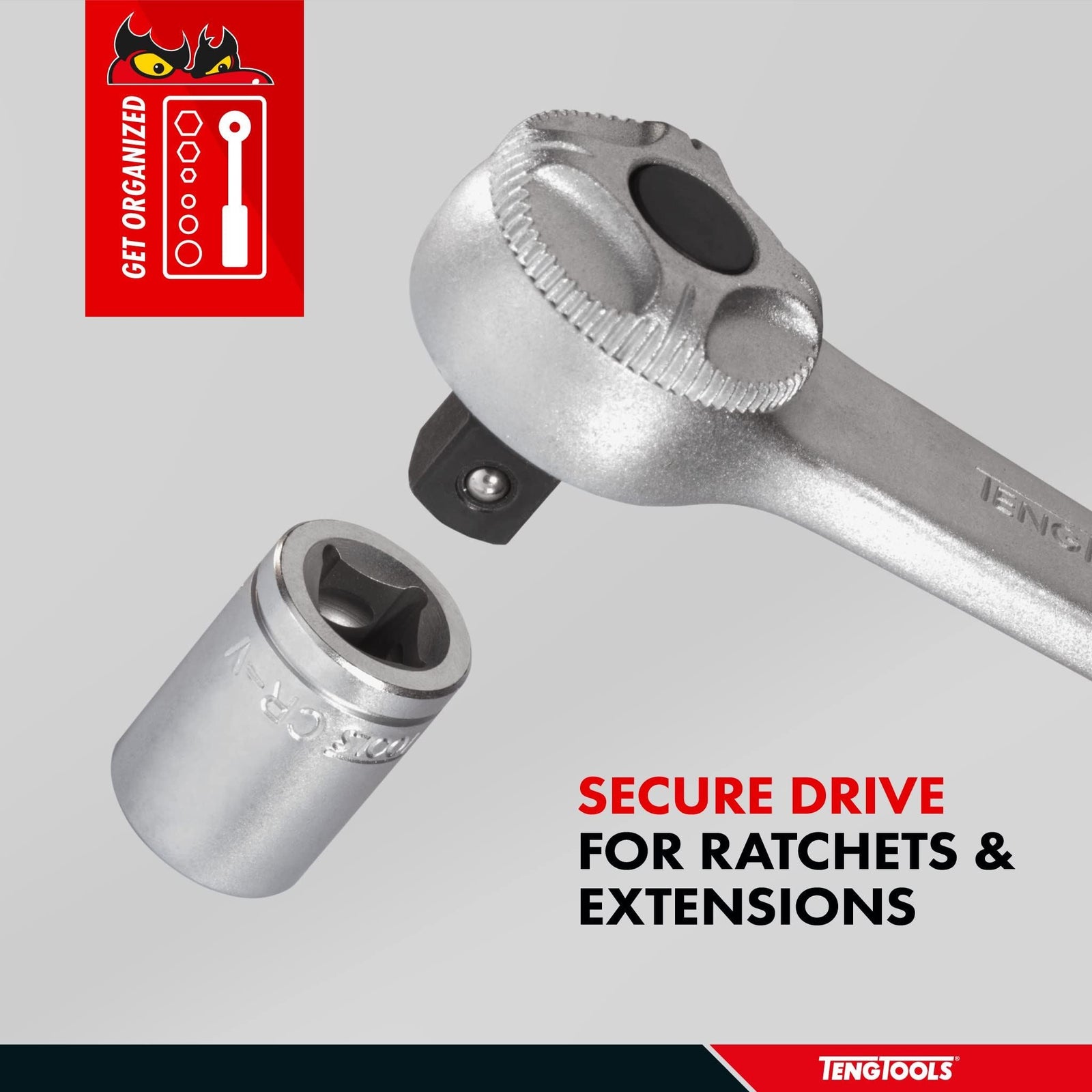 Teng Tools 1/4" TX-E Socket E6