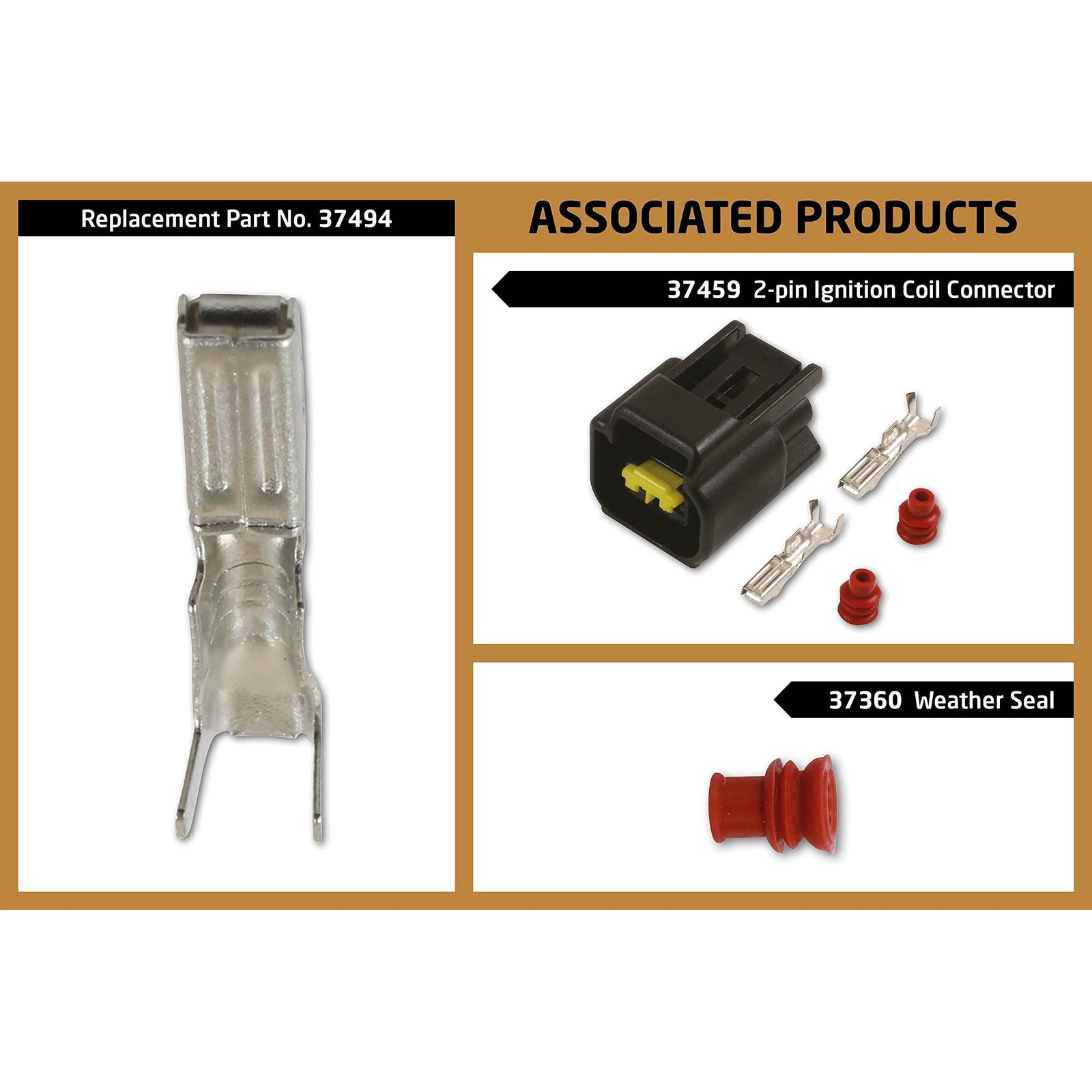 Tool Connection ford 2 Pin Sensor Kit 25pc 37459