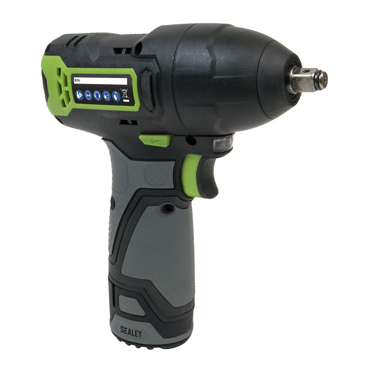 Sealey Cordless Impact Wrench 3/8"Sq Drive 10.8V 2Ah SV10.8 Series CP108VCIW