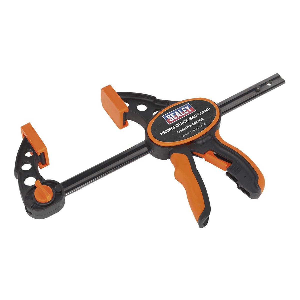 Sealey Quick Bar Clamp 150mm 2pc Set QBC1502
