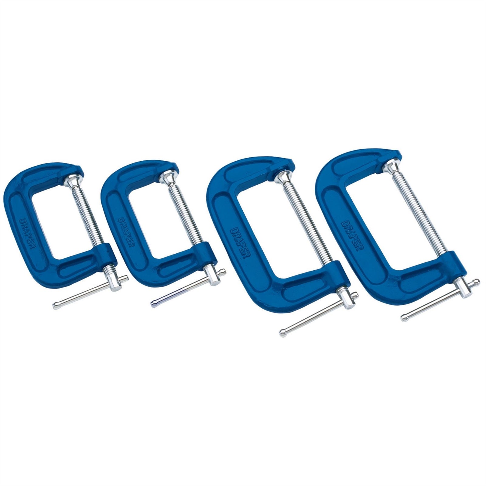 Draper C Clamp Set (4 Piece) 38368