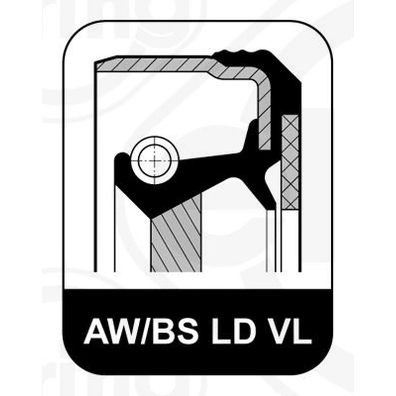 Elring Crankshaft Shaft Seal OD ID Wide 225.666