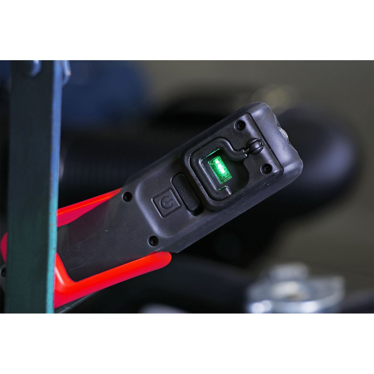 Sealey LED317 Rechargeable 3W COB + 3W LED Inspection Lamp Magnetic Base