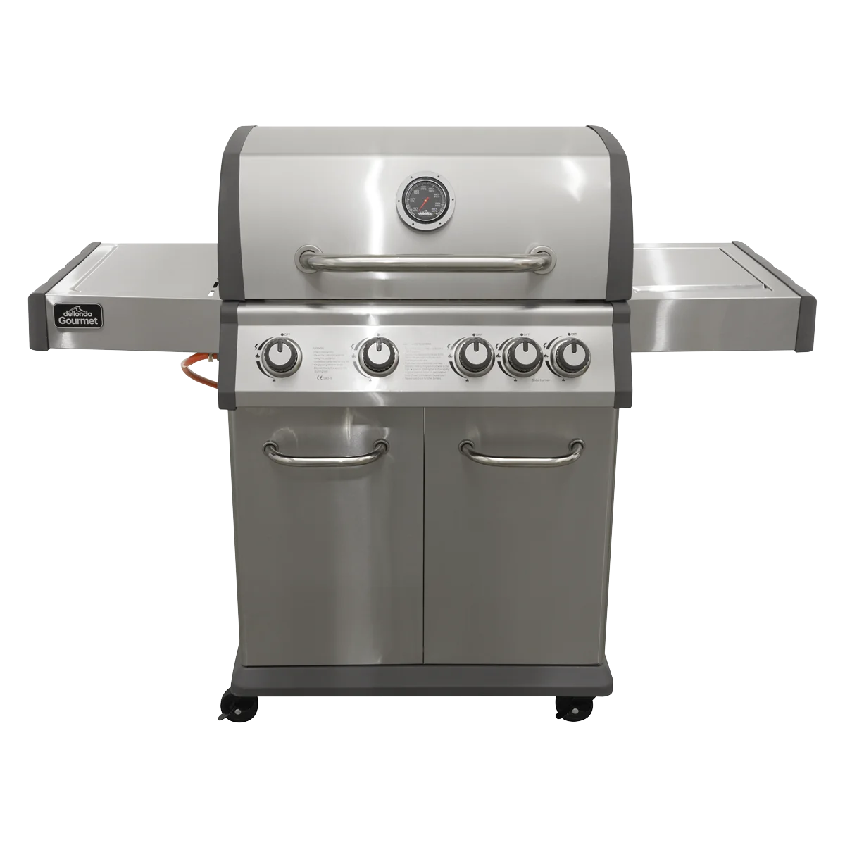 Dellonda 4+1 Burner Deluxe Gas BBQ