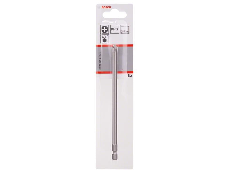 Bosch Powertool Accessories Extra Hard Screwdriver Bit PH2 x 152mm
