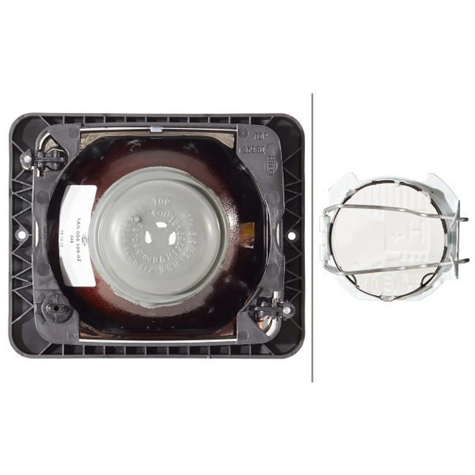 Hella Headlight Headlamp H4 Right 1AA 004 109-021