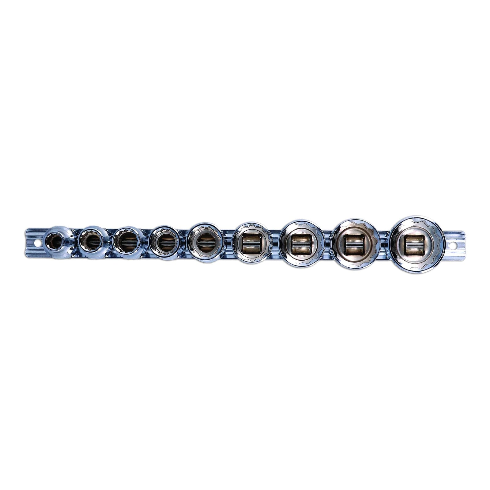 Laser Whitworth Socket Set 1/2"D 9pc 2919