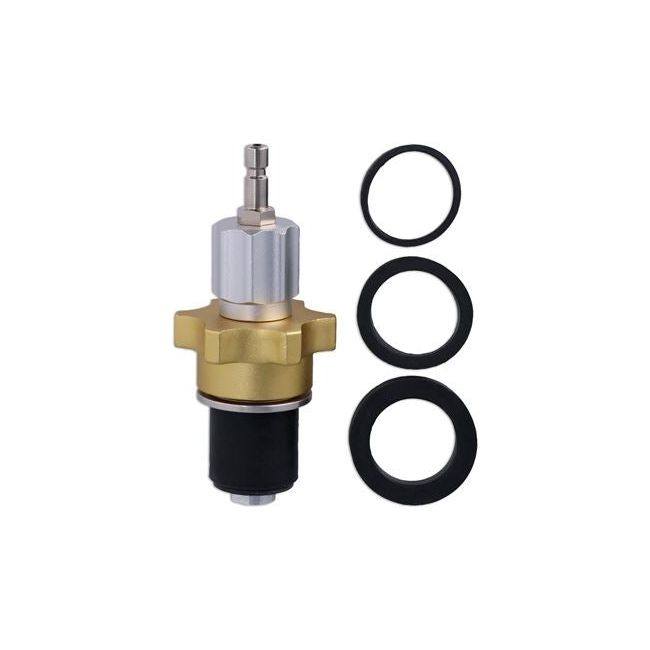 Laser Universal Radiator Pressure Test Kit 4pc 8106