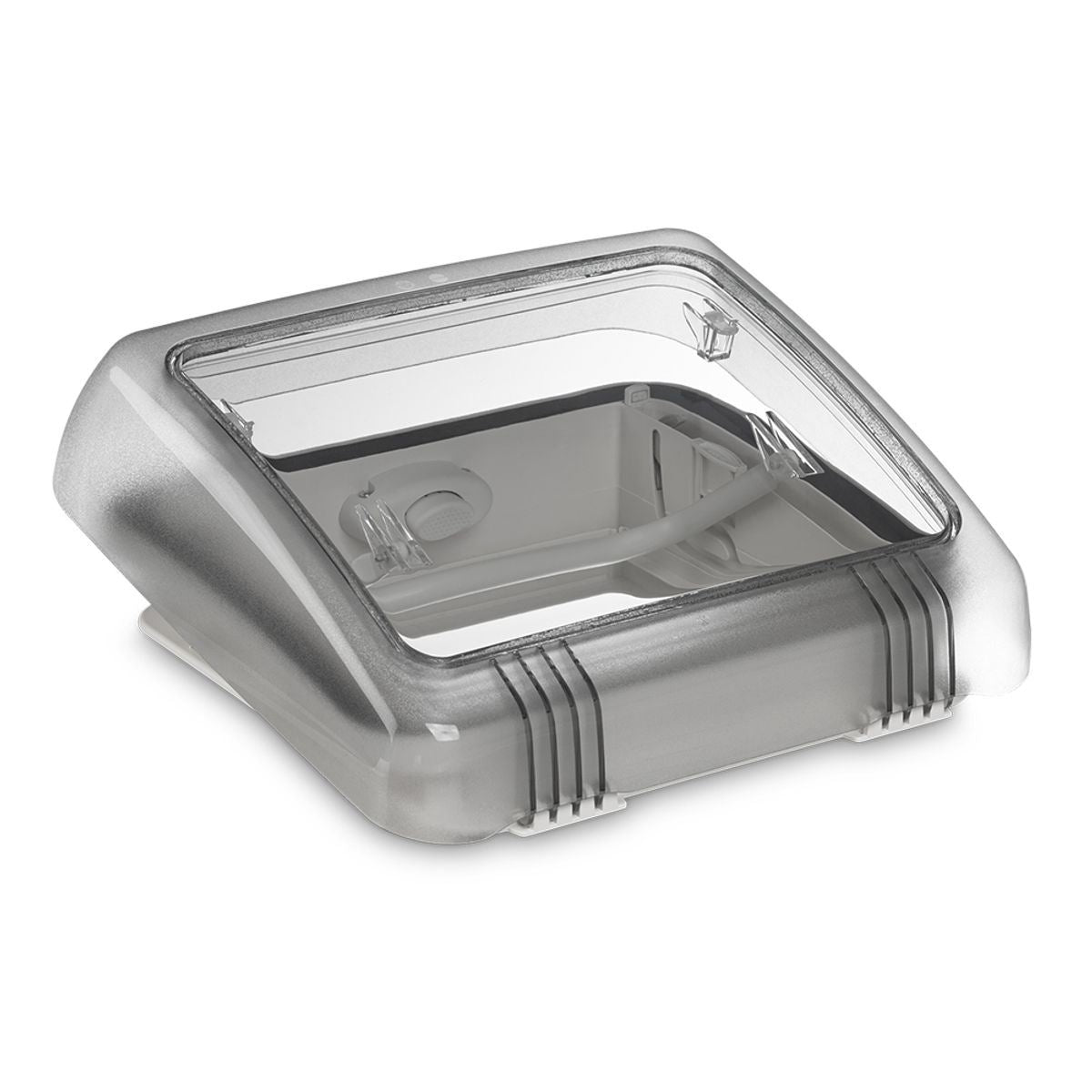 Dometic Micro Heki Roof Window with Flyscreen & Forced Vent 280mmx280mm