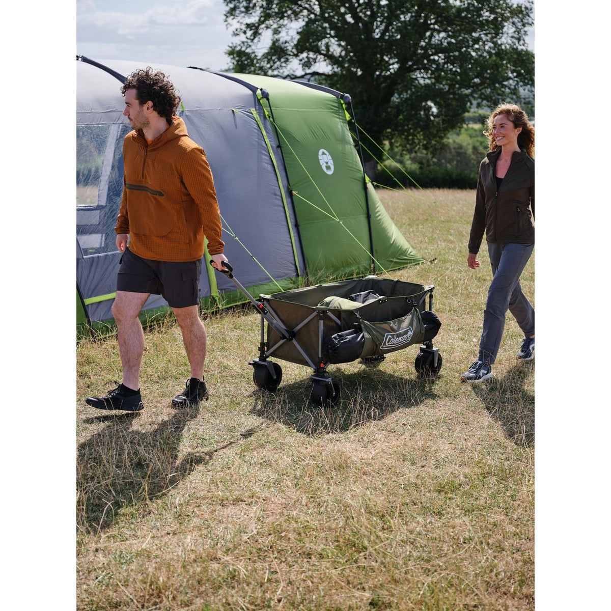 Coleman Ultimate Terrain Wagon Pull Along Trolley Cart 180kg