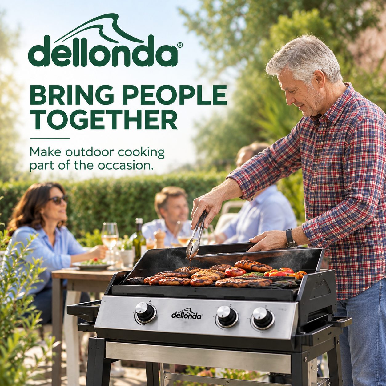 Dellonda Cable Management Tray Extendable 435/730mm - Black
