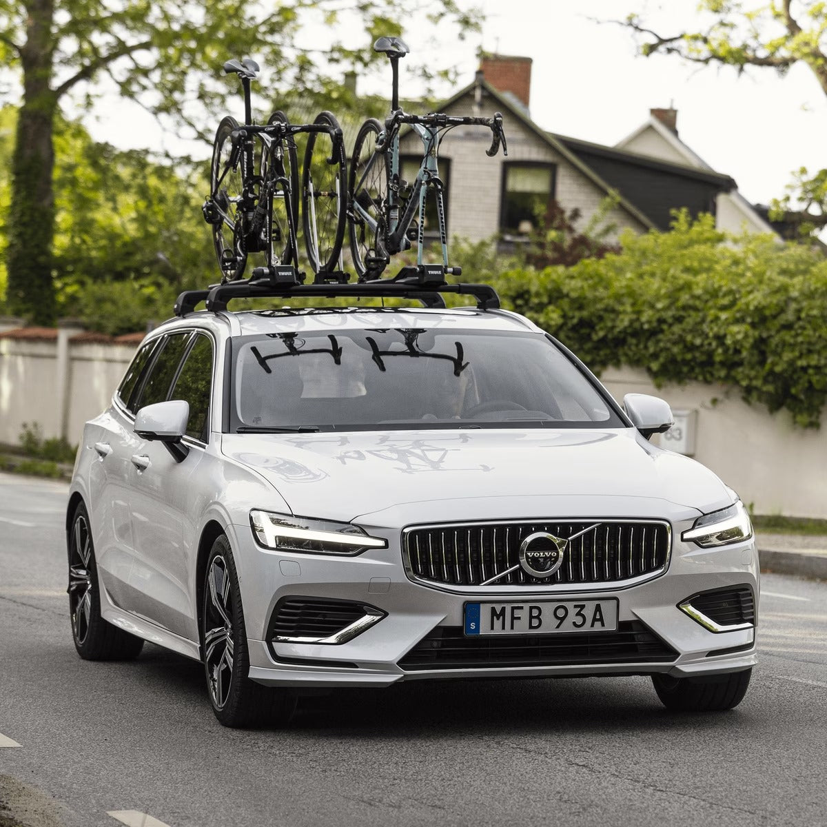Thule Front Wheel Holder front wheel holder roof bike rack aluminium Roof Bike Rack