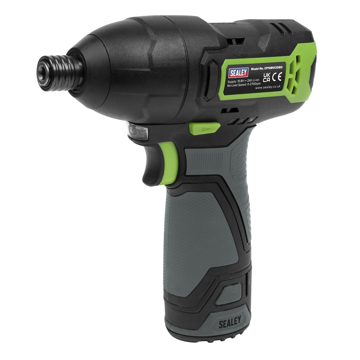 Sealey Cordless Impact Driver 1/4"Hex Drive 10.8V 2Ah SV10.8 Series CP108VCID