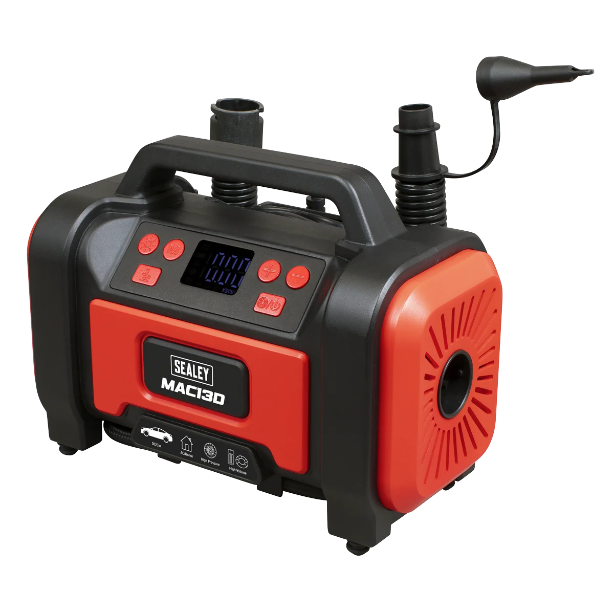 Sealey Tyre Inflator & High-Volume Air Pump MAC13D 120psi