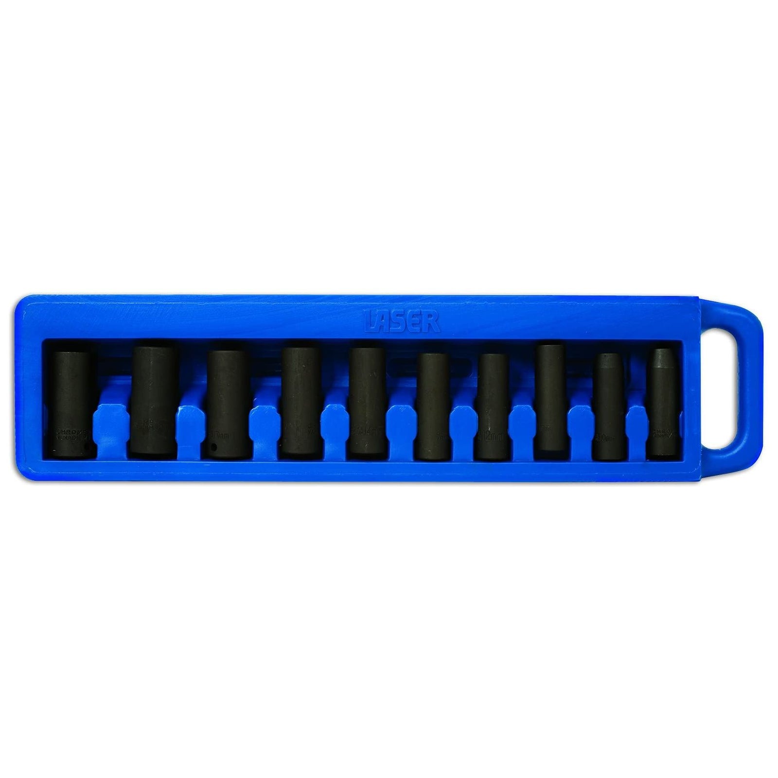 Laser Deep Impact Socket Set 3/8"D 10pc 2424