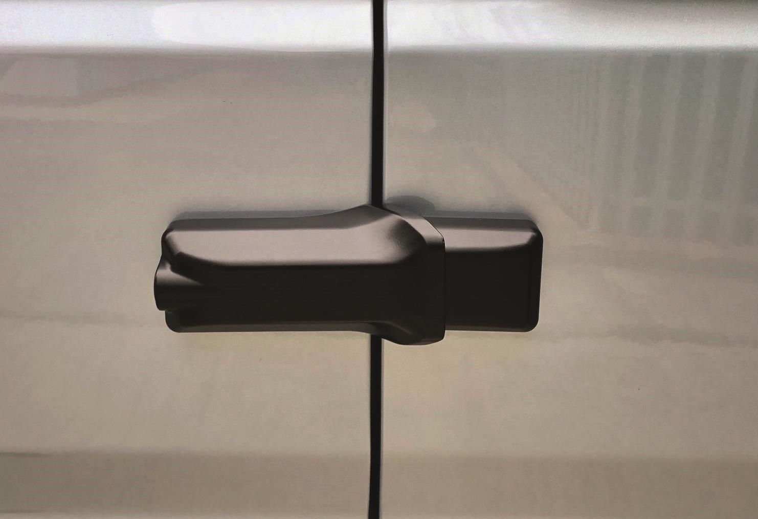Milenco XLV Van Door Lock – Black Triple Pack (Aluminium, High-Security, 3 Keyed-Alike Keys, Weather Protected)
