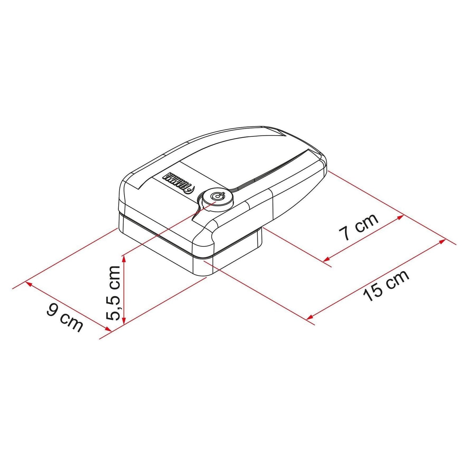 Fiamma Safe Door Grey New 08021-01G