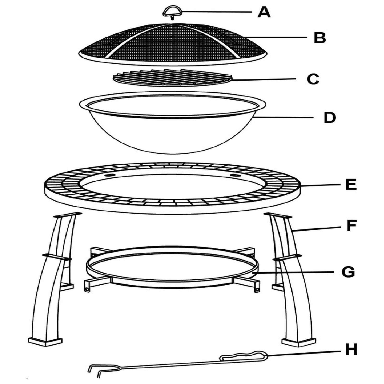 Sealey Table Top DG10596