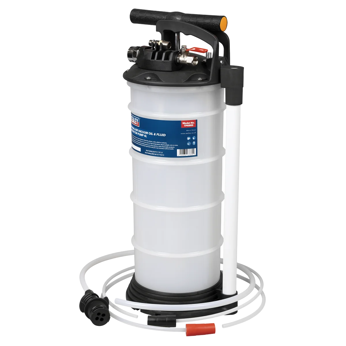 Sealey 4L Manual/Air Vacuum Oil & Fluid Extractor Pump